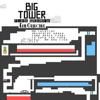 big tower tiny square