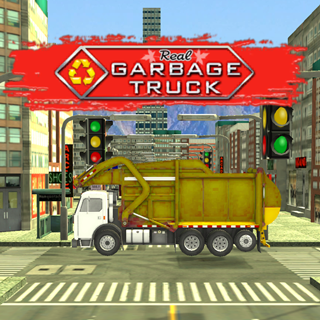 real garbage truck