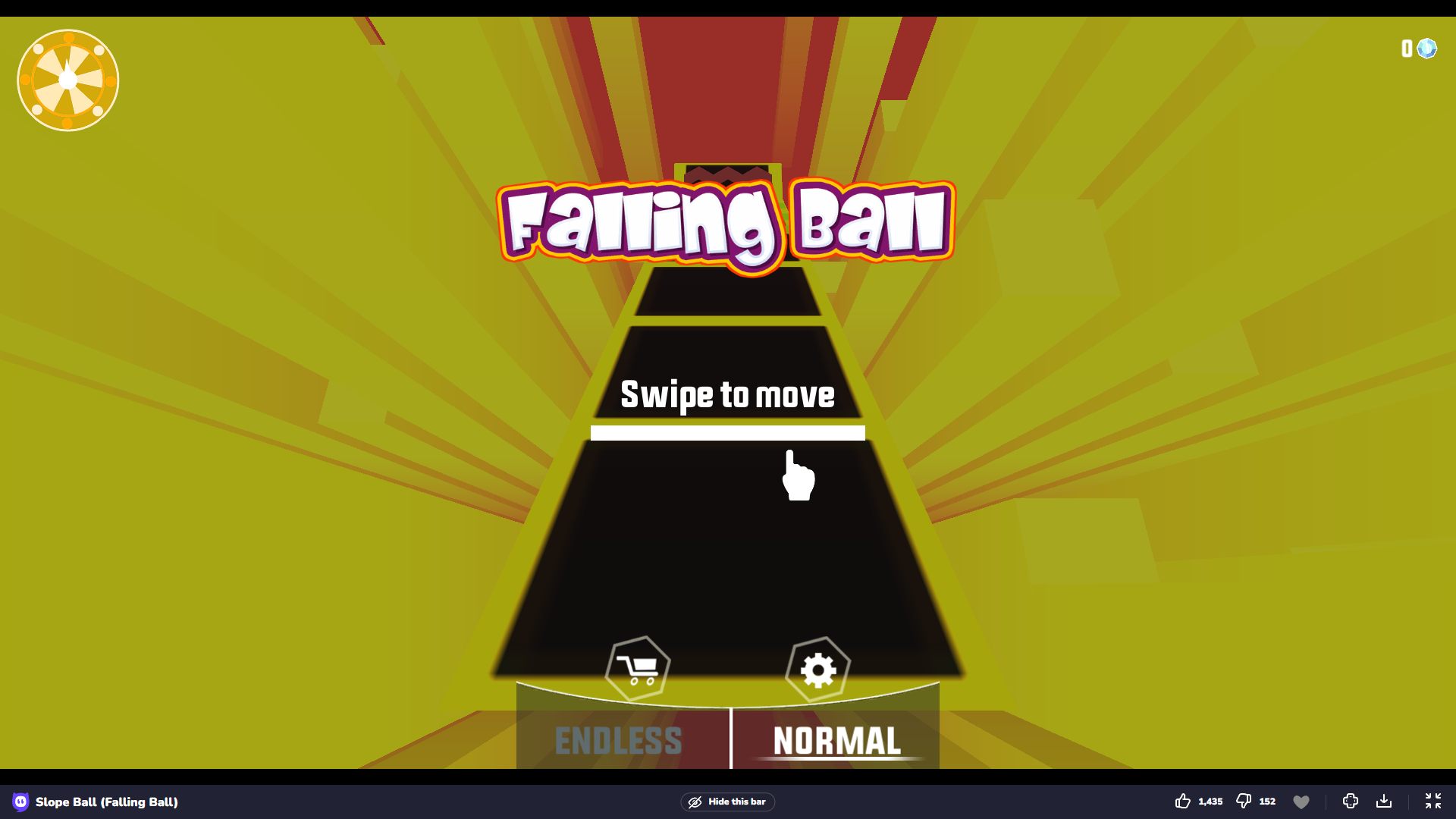 slope ball