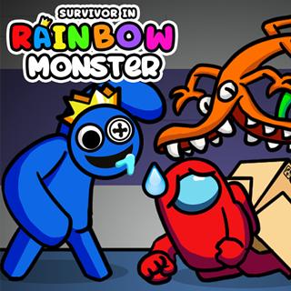survivor in rainbow monster